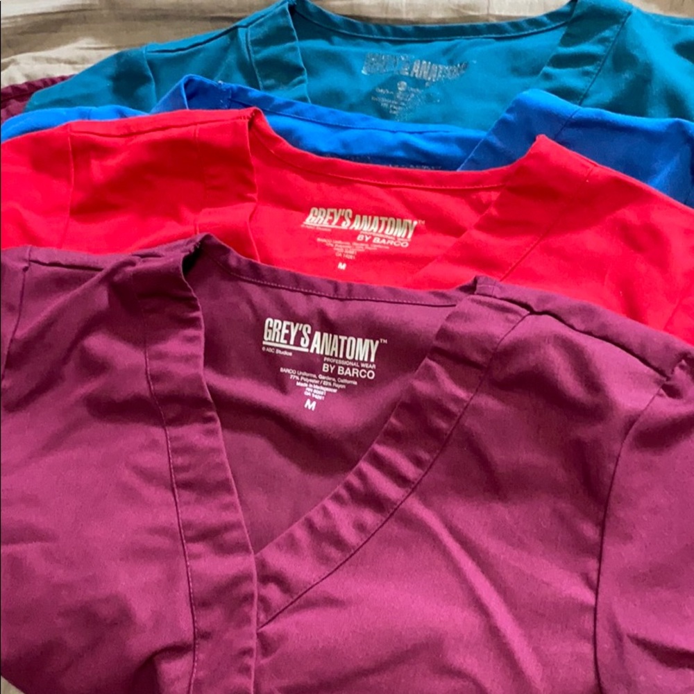 Greys anatomy scrub tops